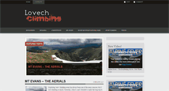 Desktop Screenshot of lovechclimbing.com